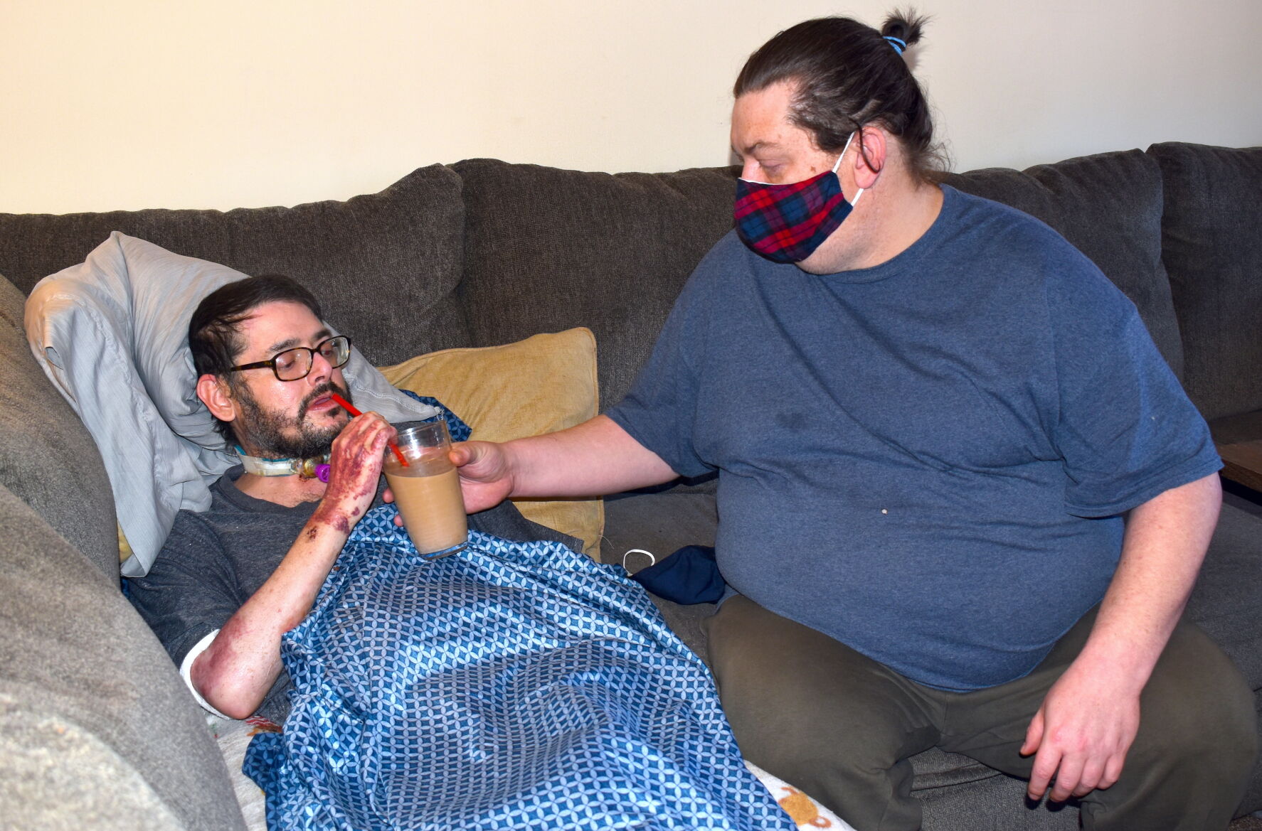 PHOTO: Leawood Drive arson victim, family served with eviction notice